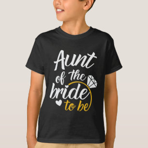 Camiseta Tia Da Noiva Dia De Grande Casamento 
