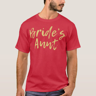 Camiseta Tia da Noiva Para Roteiro de Festa de Despedida de