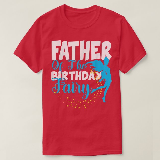 Camiseta Tia da Praça Birthday Fairy Fantasy Birthday (Frente do Design)
