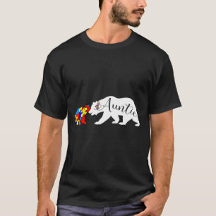Camiseta Tia das Tias de Consciência do Urso de Tia