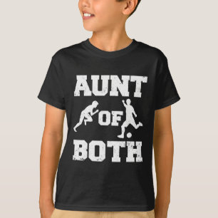 Camiseta Tia de ambos o corredor de atletismo e futebol