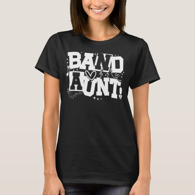 Camiseta Tia de Banda Marcha Ortoada Tia Banda Marcha Ortog (Frente)