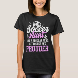 Camiseta Tia de Futebol de uma Tia de Futebol Definição