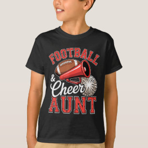 Camiseta Tia de Futebol Para Mulheres Homens Vintage