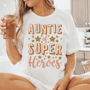 Camiseta Tia de Super-Heróis