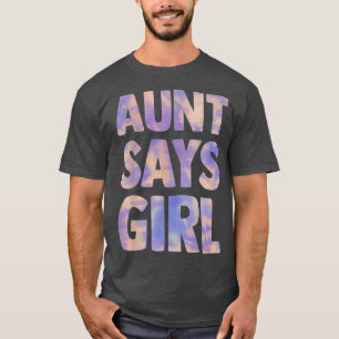 Camiseta tia diz que gênero feminino revela anúncios de gra