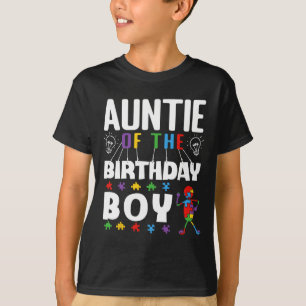 Camiseta Tia Do Autismo Autismo Quebra-cabeça