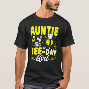 Camiseta Tia Do Dia Da Abelha Festa De Colmeia Que Correspo
