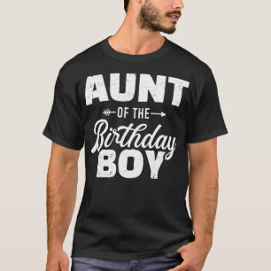 Camiseta Tia do filho do aniversariante que corresponde à f