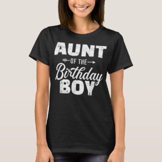 Camiseta Tia do filho do aniversariante que corresponde à f