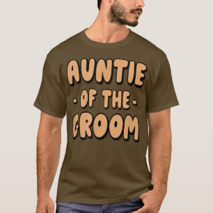 Camiseta Tia Do Grupo De Correspondência GroomBachelorette