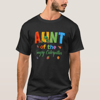 Camiseta Tia Do Lagarta Comilona Fofa Aniversário De 1 Ano 