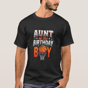 Camiseta Tia do menino do aniversário Sketll Ller