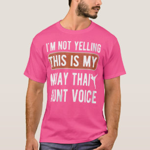 Camiseta Tia do Muay Thai da Minha Voz Tia do Muay Thai