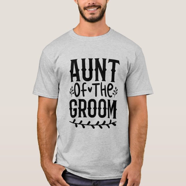 Camiseta Tia do noivo (Frente)
