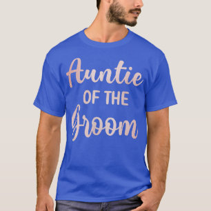 Camiseta Tia Do Noivo Dia Do Casamento Do Noivo Banho