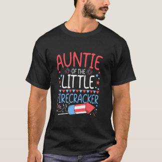 Camiseta Tia Do Pequeno Bombeiro Patri Em 4 De Julho