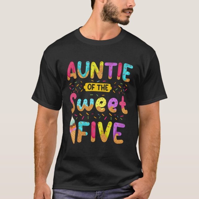 Camiseta Tia Do Sorvete Doce Cinco (Frente)