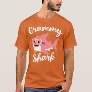 Camiseta Tia do Tubarão Dia das Mães Avó Família Divertida