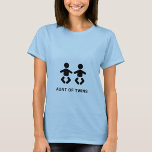 Camiseta Tia dos gêmeos