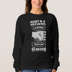 Camiseta Tia e 4 Sobrinhos Um vínculo que não pode ser queb