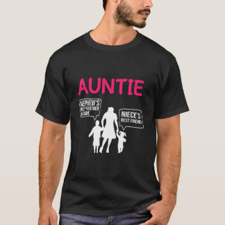 Camiseta Tia É O Melhor Parente Sobrinha E Sobrinho