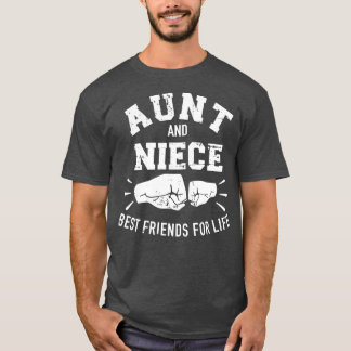 Camiseta Tia e sobrinha amigas por toda a vida