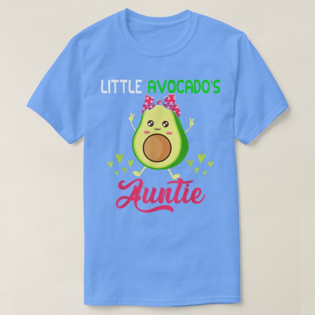Camiseta Tia Engraçada, tia Avocado (Frente do Design)