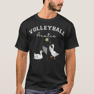 Camiseta Tia Engraçada Volei Ganso Bobo Jogador Esportes