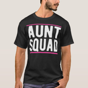Camiseta Tia Esquadrão Engraçada Tia Tia T melhores amigos 