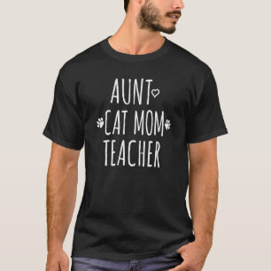 Camiseta Tia Gata Mãe Professora