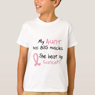Camiseta Tia GRANDE dos MÚSCULOS 1,1 do cancro da mama