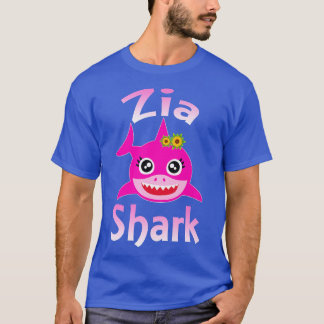 Camiseta Tia Italiana Zia Shark Funny