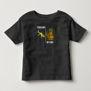 Camiseta Tia Legal Engraçada Dinossauro Lizard Dino