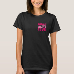 Camiseta Tia legal Engraçada Tia Dizendo Tia Bonita Groovy