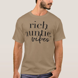 Camiseta Tia Legal Tia Rich Tia Rich Vibes Humor