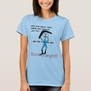 Camiseta Tia Love Light Blue Tee Boomerangado