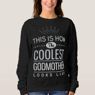 Camiseta Tia madrinha mais legal Para a madrinha do Deus-
