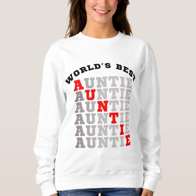 Camiseta Tia Melhor do Mundo (Frente)