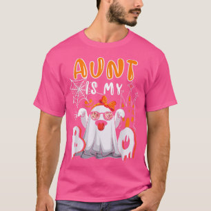 Camiseta Tia, Meu Boo Halloween Boo Fantasma
