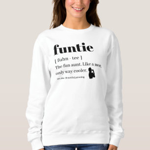 Camiseta Tia Moderna de Definição de Funtie Cortina