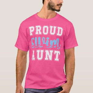 Camiseta Tia Nadadora Orgulhosa Tia Natação