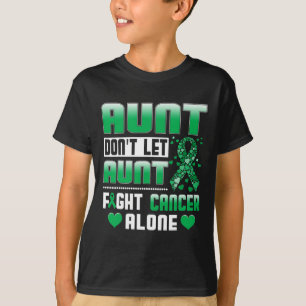 Camiseta Tia não deixe a tia lutar contra o Cancer sozinha