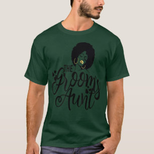 Camiseta Tia Negra Negra Casamento Negra Bridal Aunti