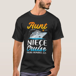 Camiseta Tia Niece Cruise 2025 Memórias do Fazer Summer Vac