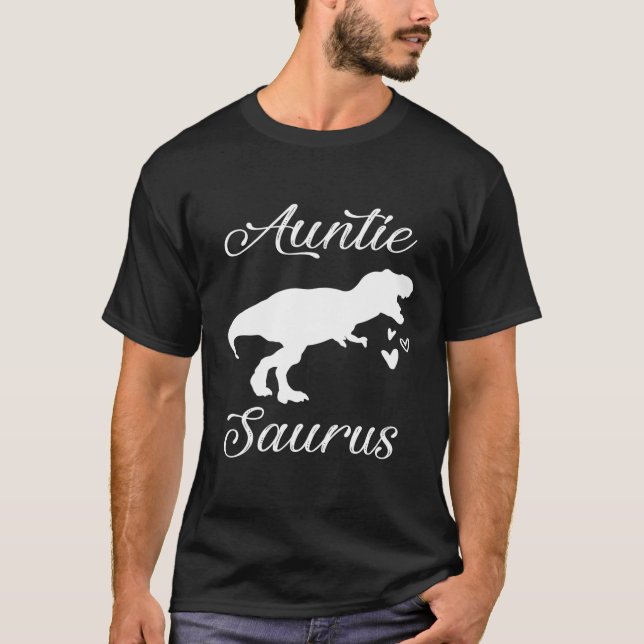 Camiseta Tia Nova Tia de Tia Surus Dinossauro (Frente)