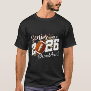 Camiseta Tia Orgulhosa 2026 Futebol Americano Gráfico Arte