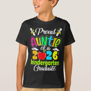 Camiseta Tia orgulhosa da graduada de 2026 formatura do jar