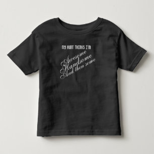 Camiseta Tia orgulhosa de sobrinho bonito
