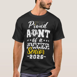 Camiseta Tia Orgulhosa De Um Veterano De Futebol 2026 Prese